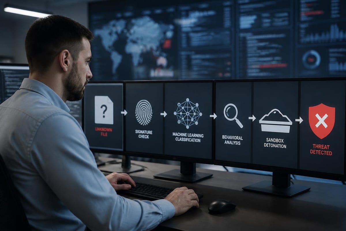 Threat detection workflow