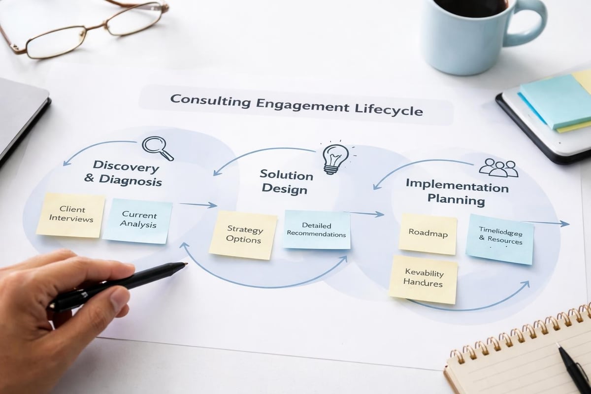Consulting engagement workflow