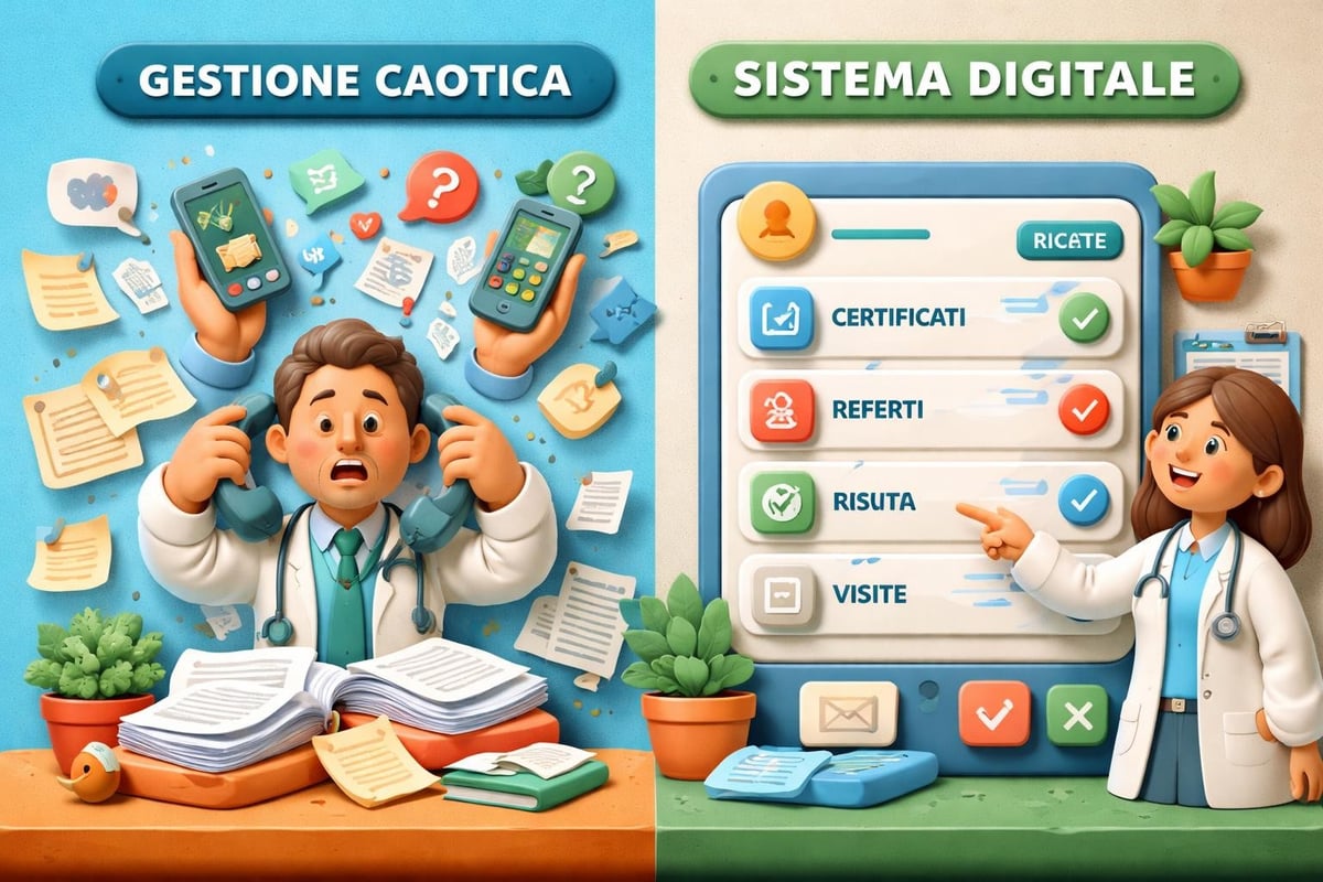 Gestione ordinata richieste pazienti MMG