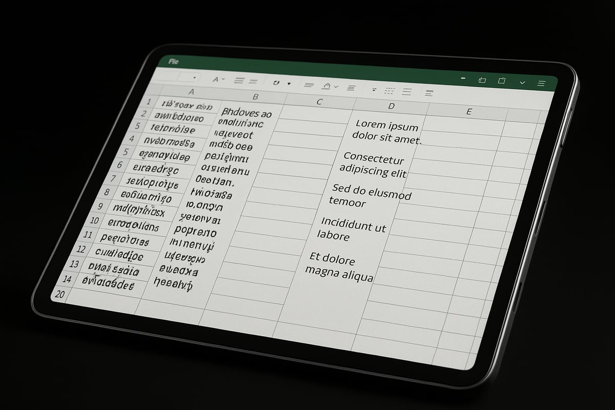 Understanding Word Wrap in Excel: What It Is & Why It Matters