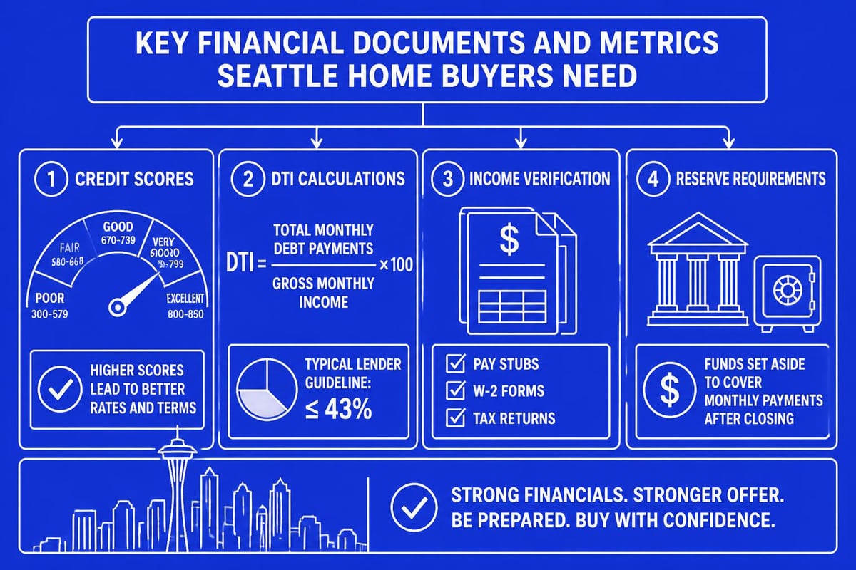 Financial preparation checklist for home buyers