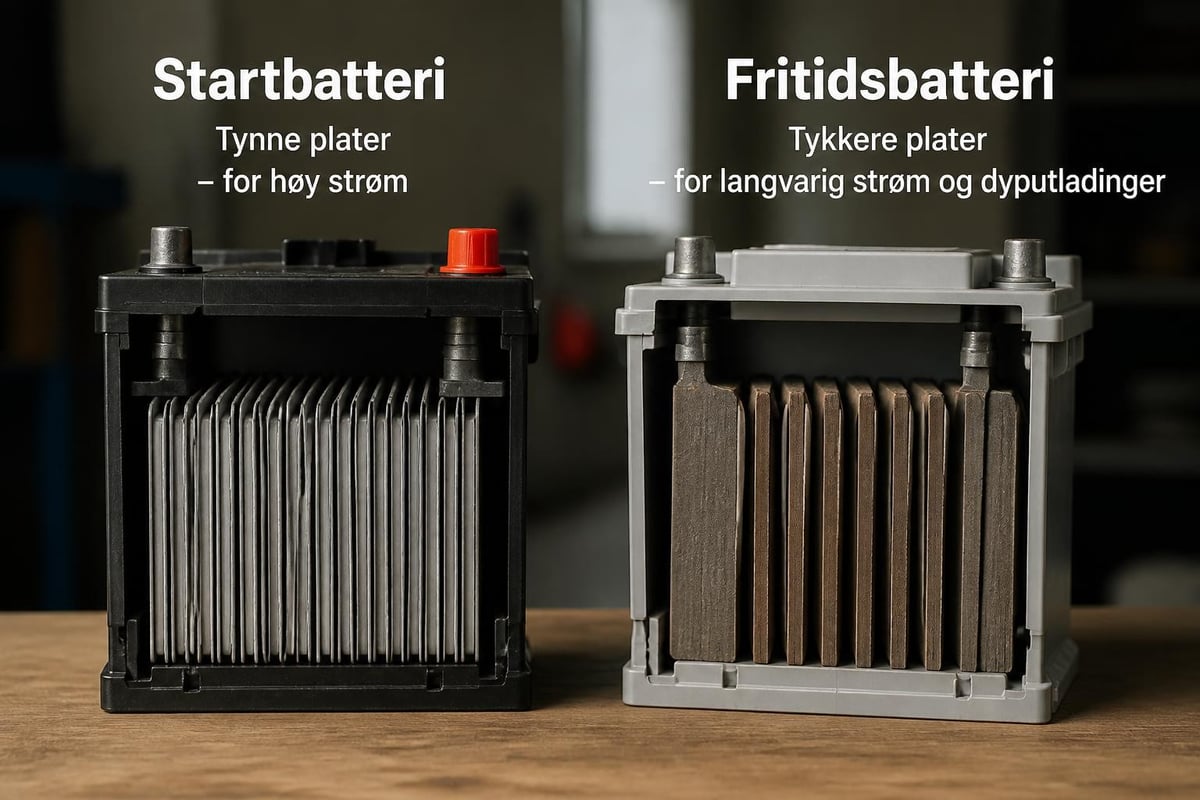 Fritidsbatteri dyputlading