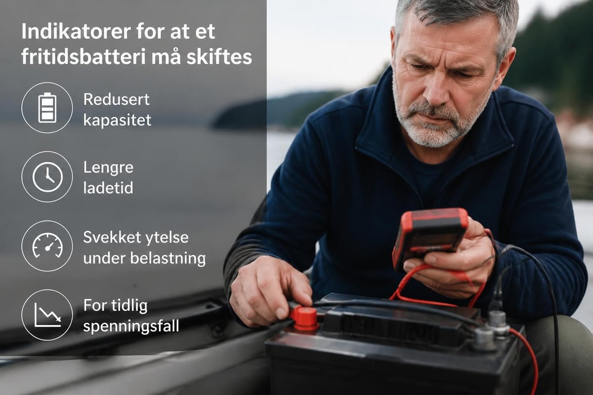 Batterilevetid indikatorer