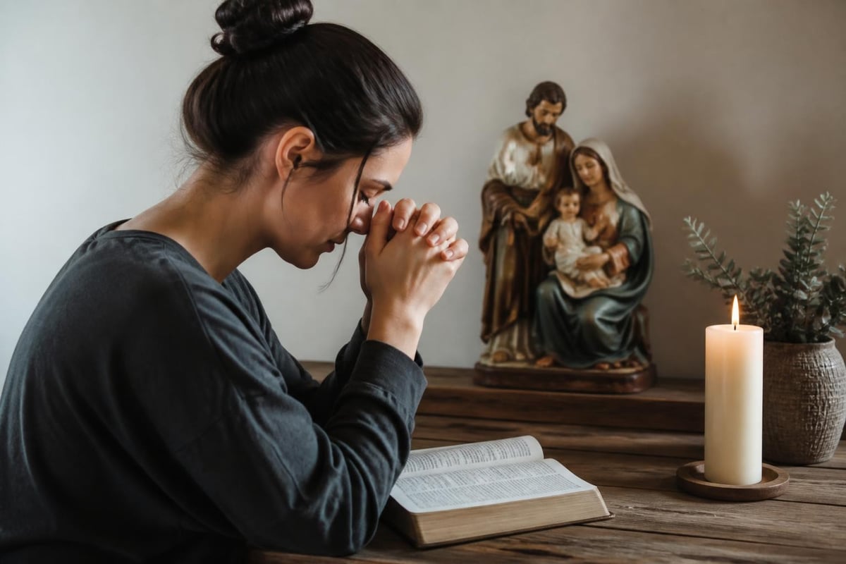 Holy Family novena practice