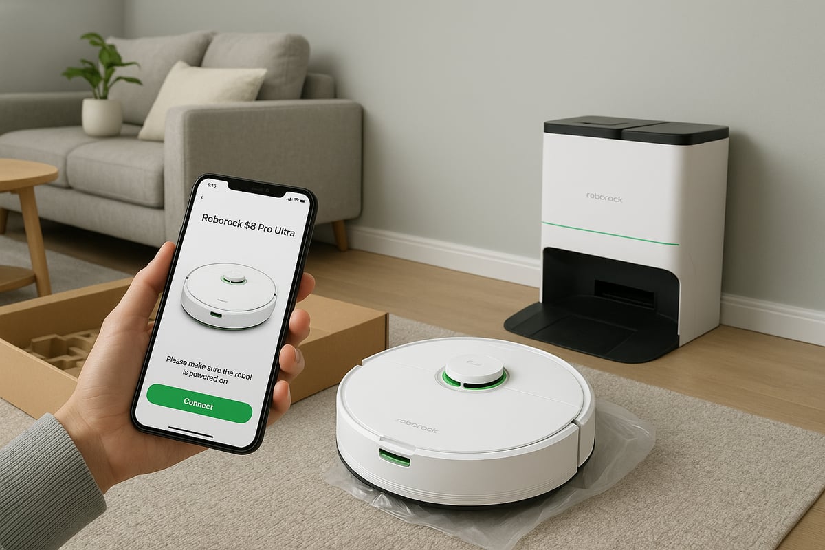 Slik Kommer du i Gang med Roborock S8Pro Ultra: Installasjon og Oppsett