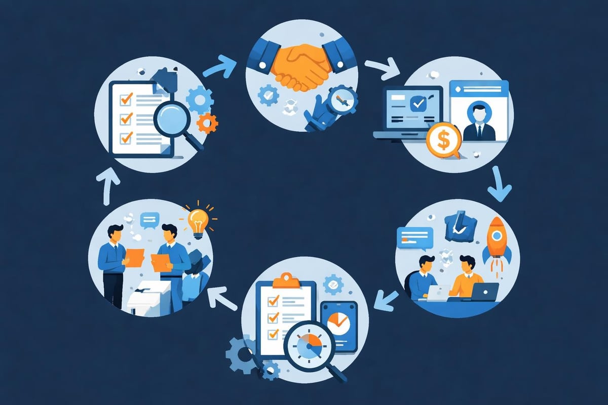 IT contractor engagement lifecycle