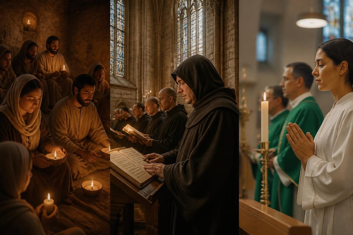 Historical development of litany prayers