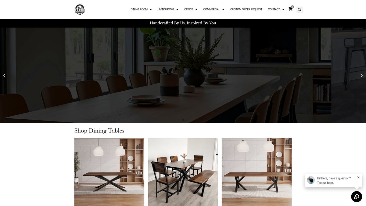 9 Best Contemporary Wooden Dining Table Designs for 2025 - Fargo Woodworks Custom Live Edge Dining Table