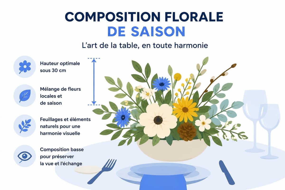 Centre de table harmonieux