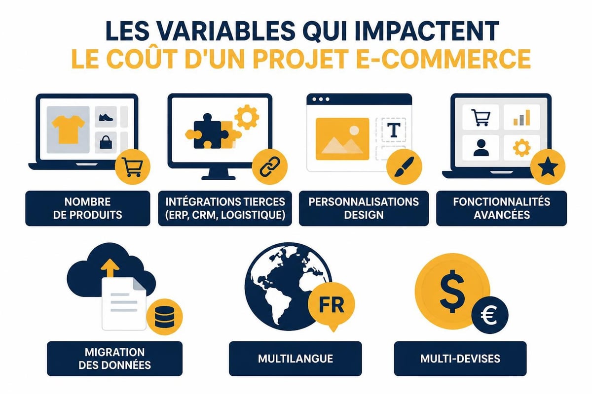 Facteurs coût e-commerce