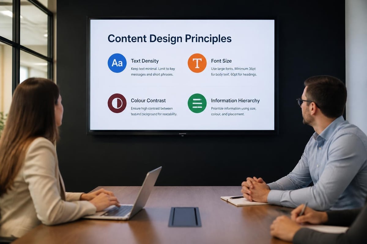 Digital signage content best practices