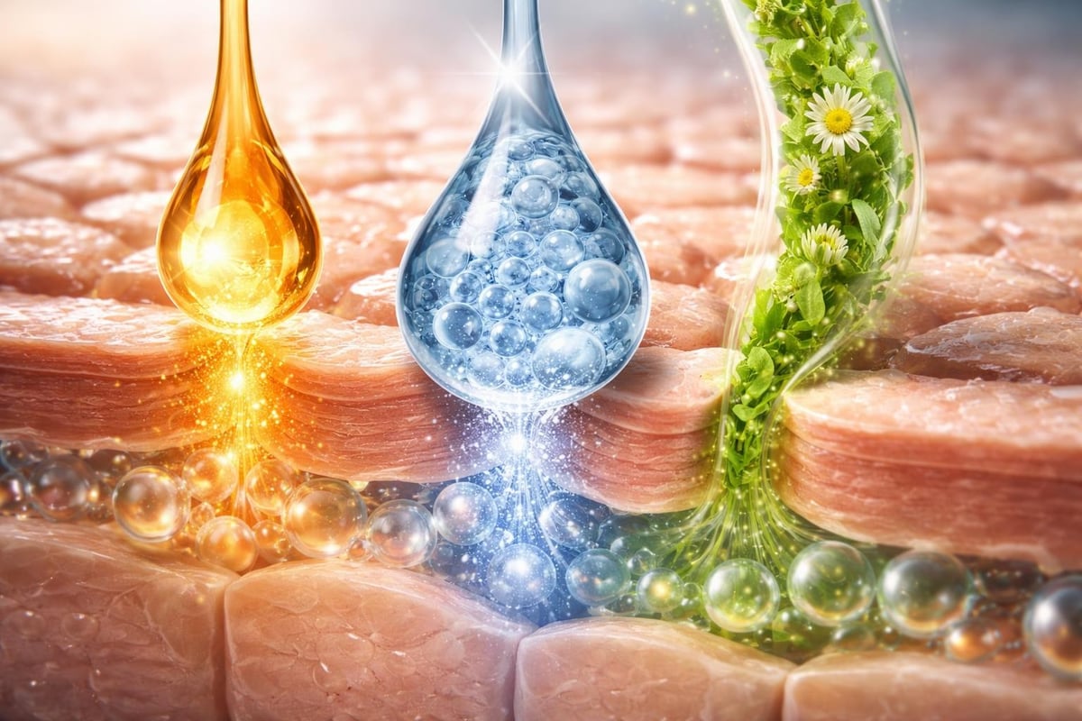 How natural ingredients work in skin care