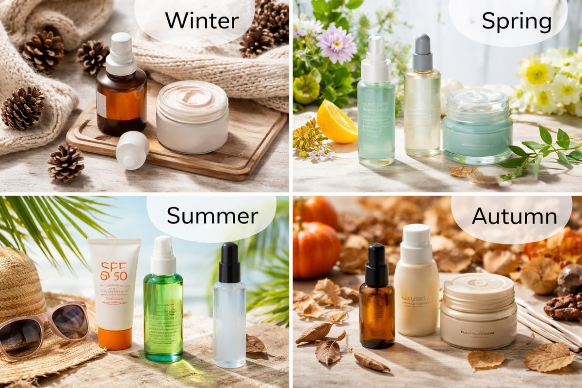 Adapting skin care through seasons