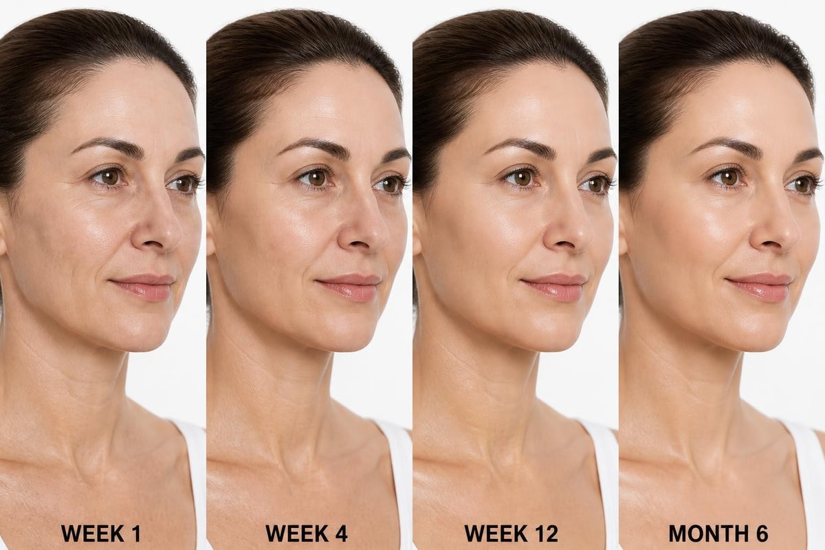 Collagen supplementation timeline