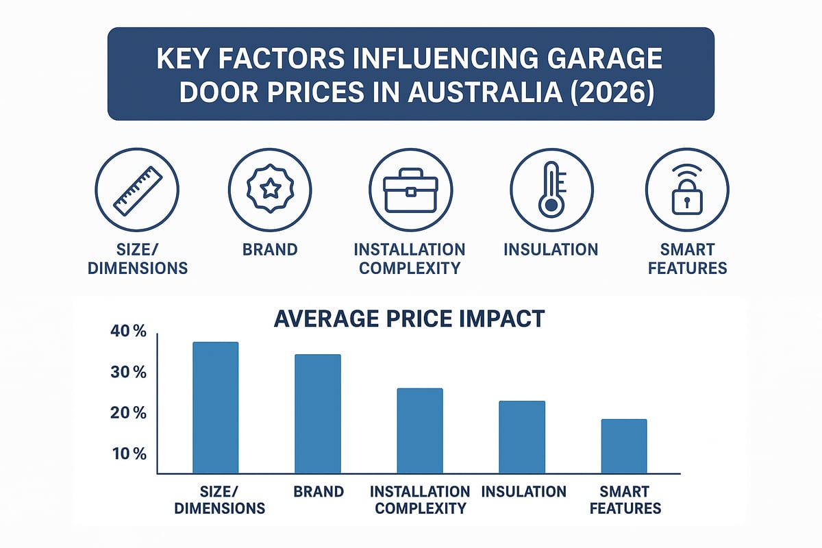 Key Factors That Influence Garage Door Prices
