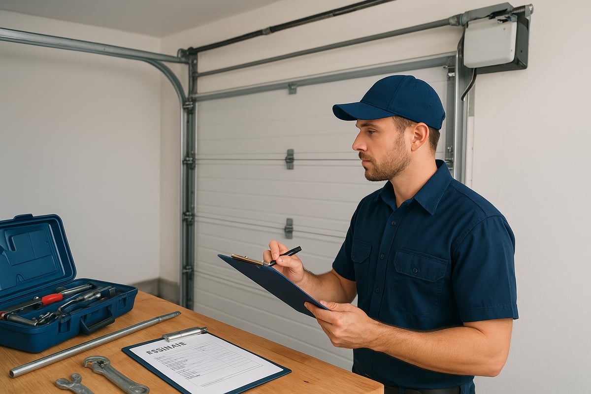 What’s Included in a Garage Door Repair Free Estimate