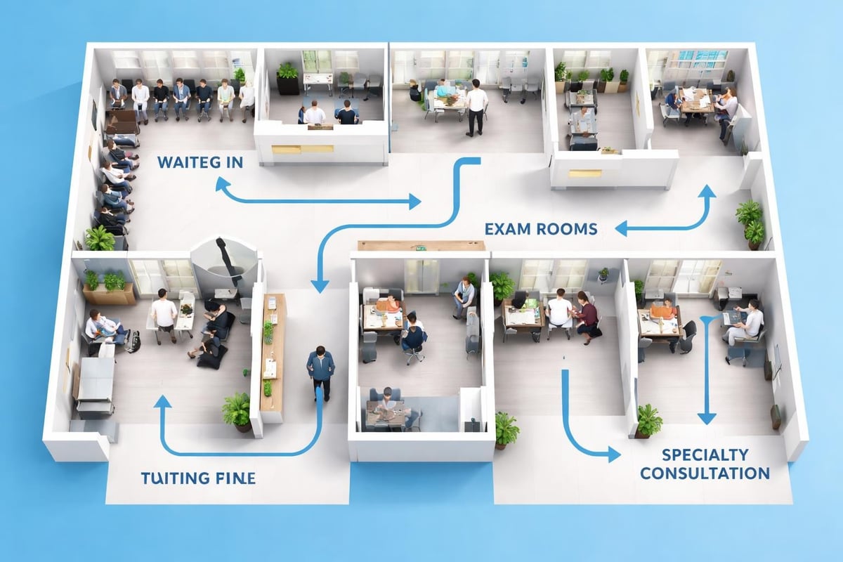 Medical office layout