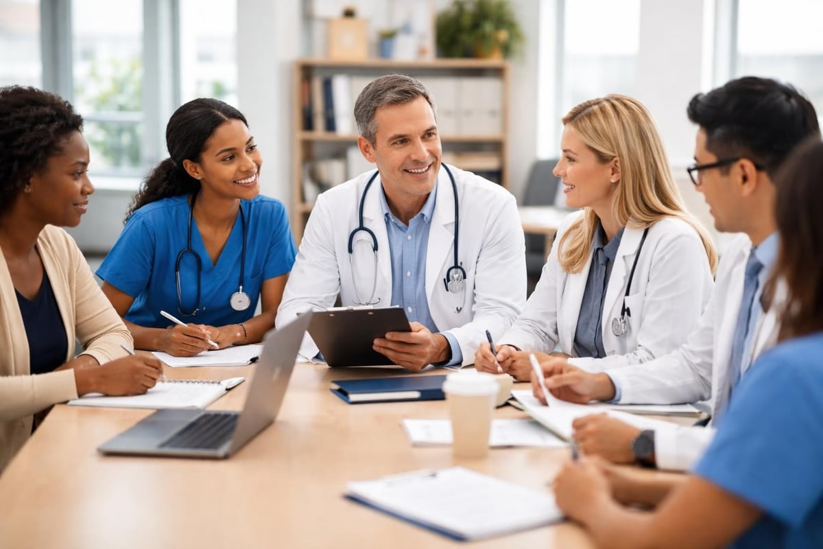 Healthcare team collaboration