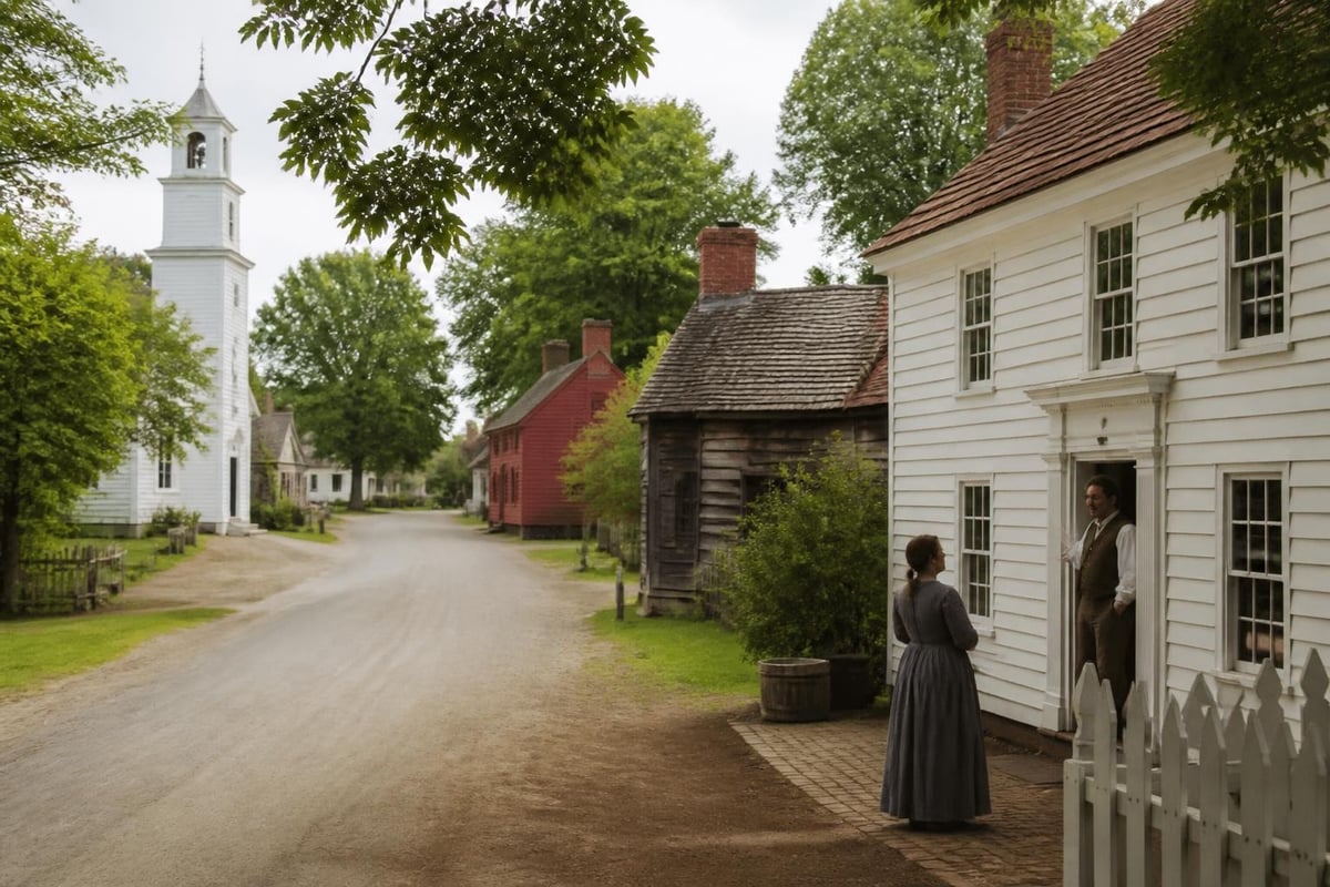 Historic Maine village preservation