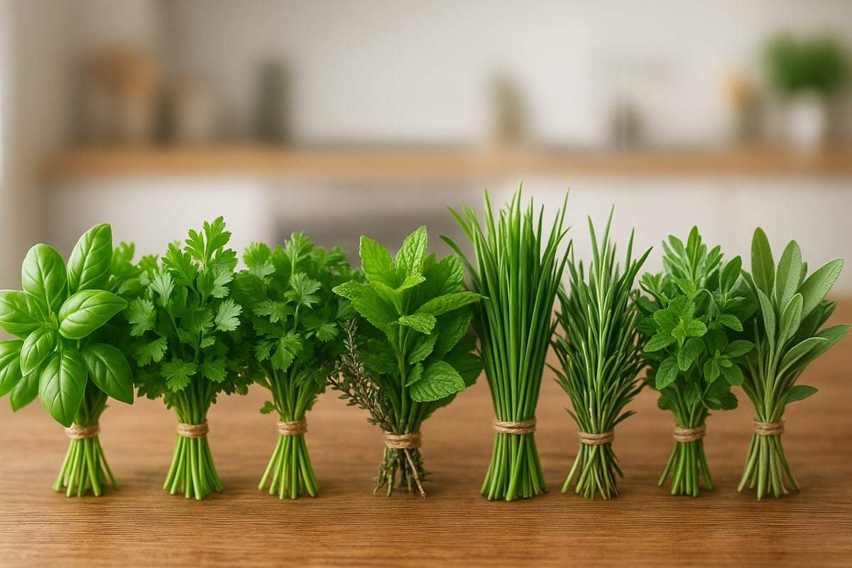 Les 10 essentiels de la liste des herbes aromatiques en 2026