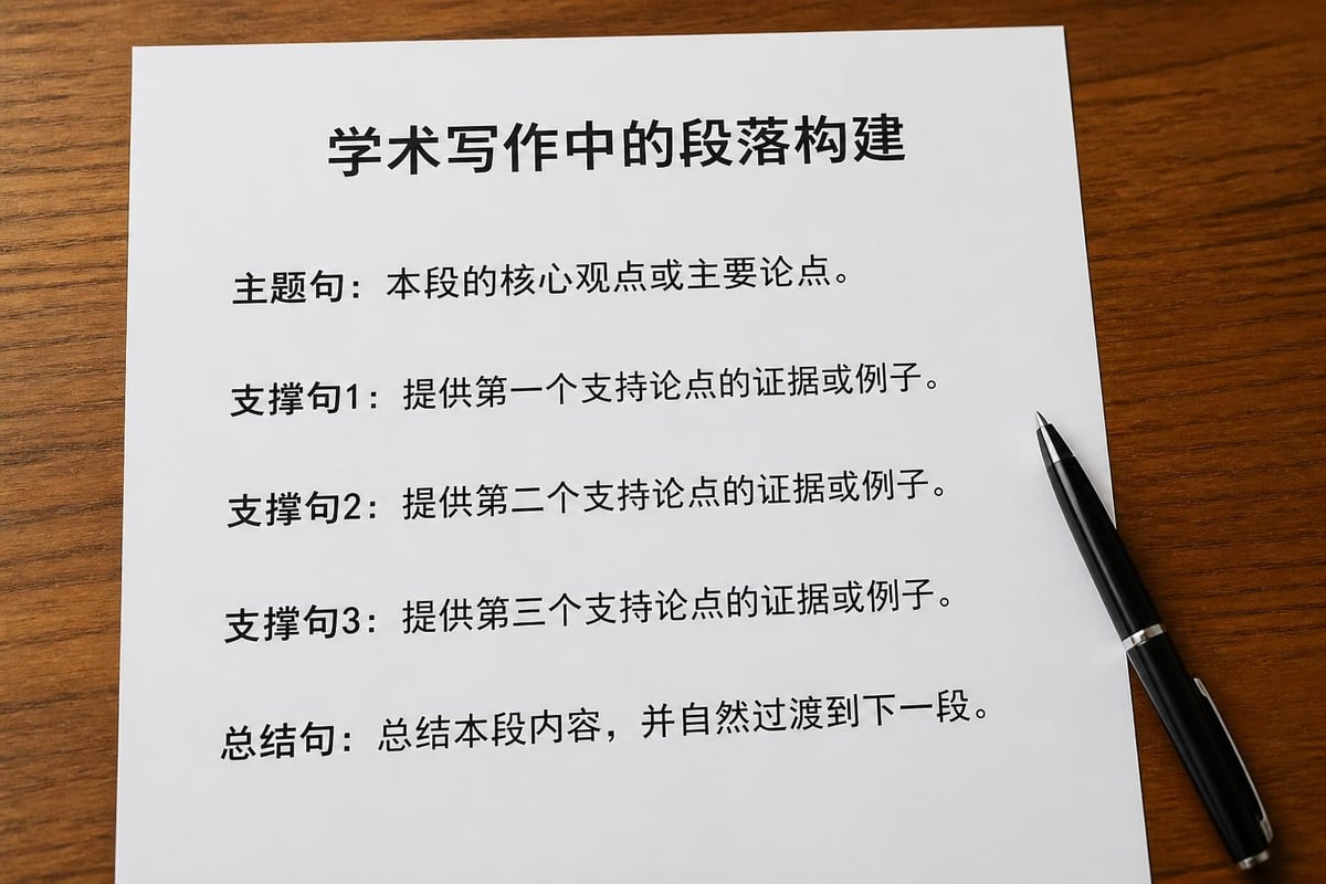 學術段落結構