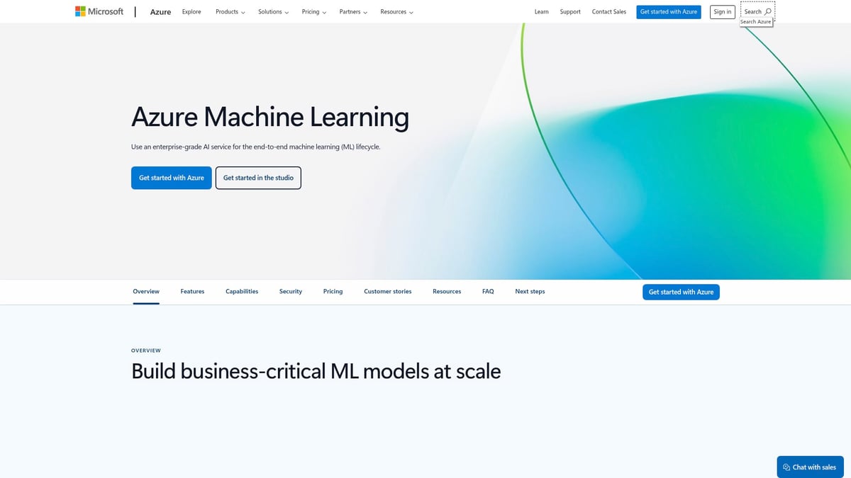 9 Essential AI Cloud Services Transforming 2026 - Microsoft Azure AI