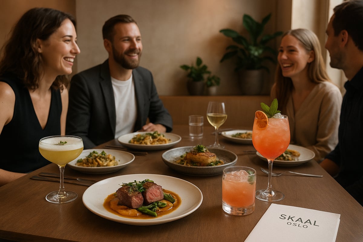 Mat og Drikke på Skaal Oslo – En Kulinarisk Reise