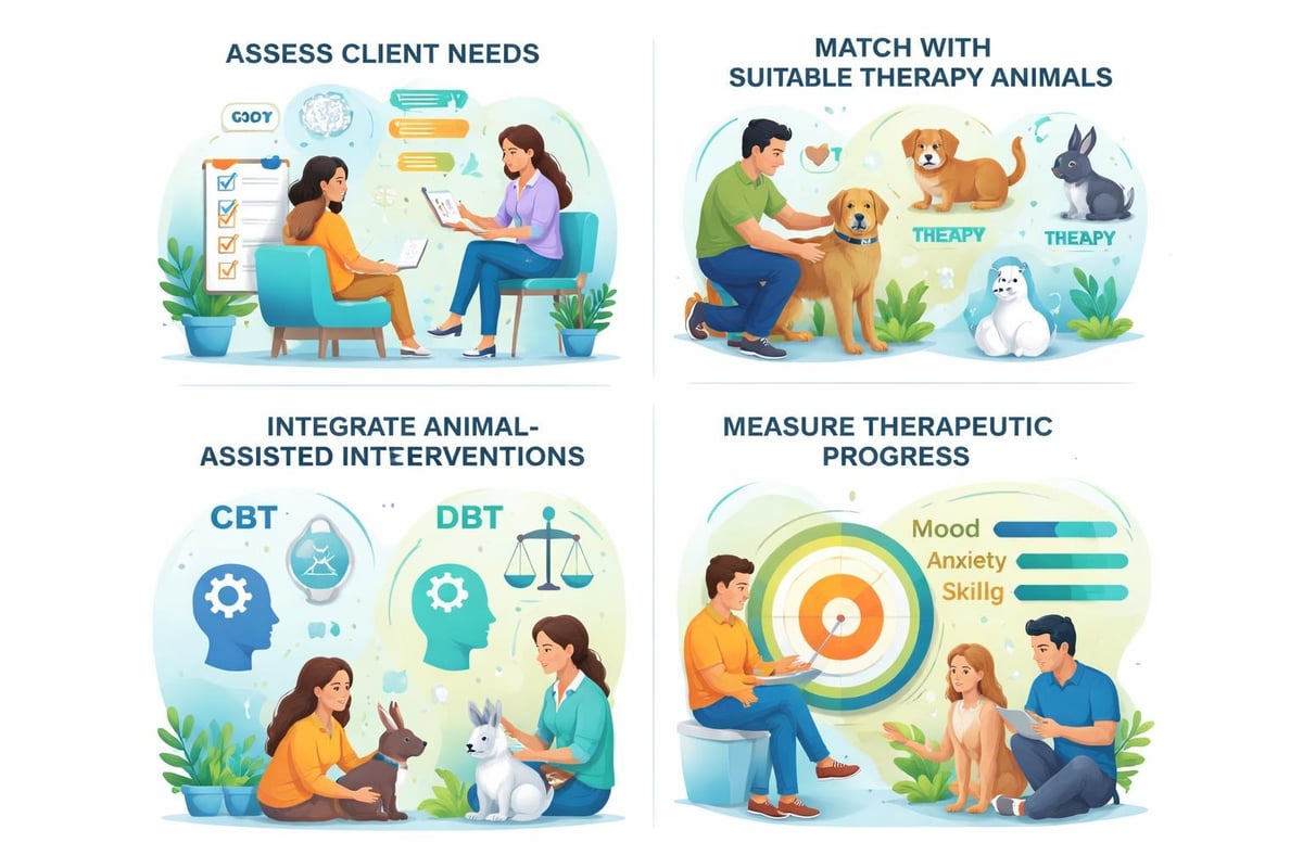 Animal therapy treatment planning