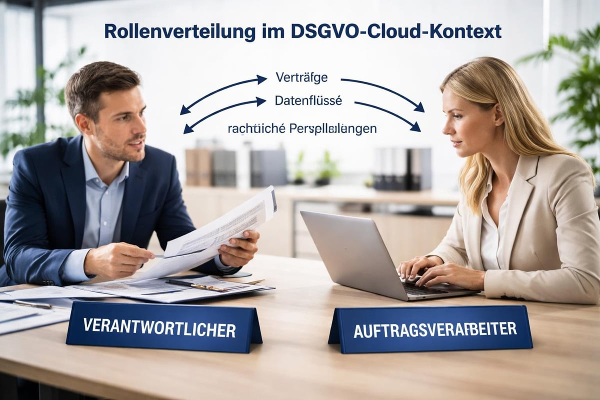 DSGVO Verantwortlichkeiten Cloud