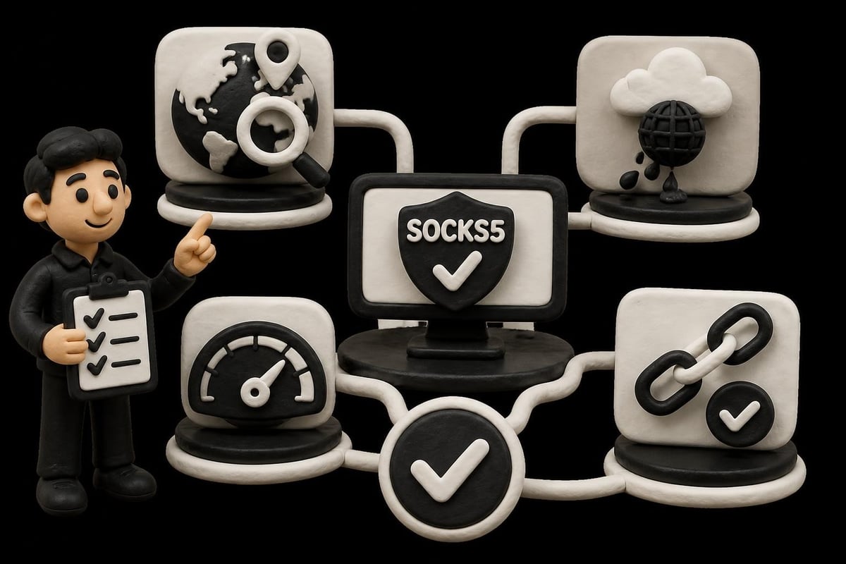 SOCKS5 testing checklist