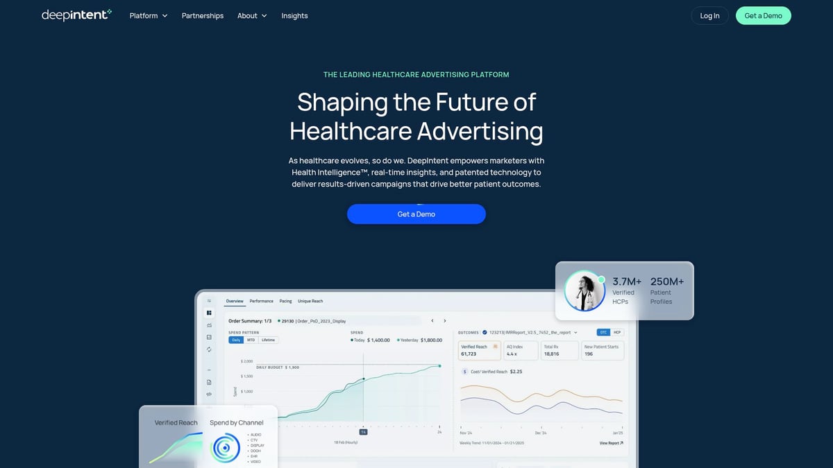 7 Inspiring CTV Examples to Elevate Your Campaigns in 2026 - DeepIntent: Healthcare CTV Campaigns with 570% Patient Reach Increase