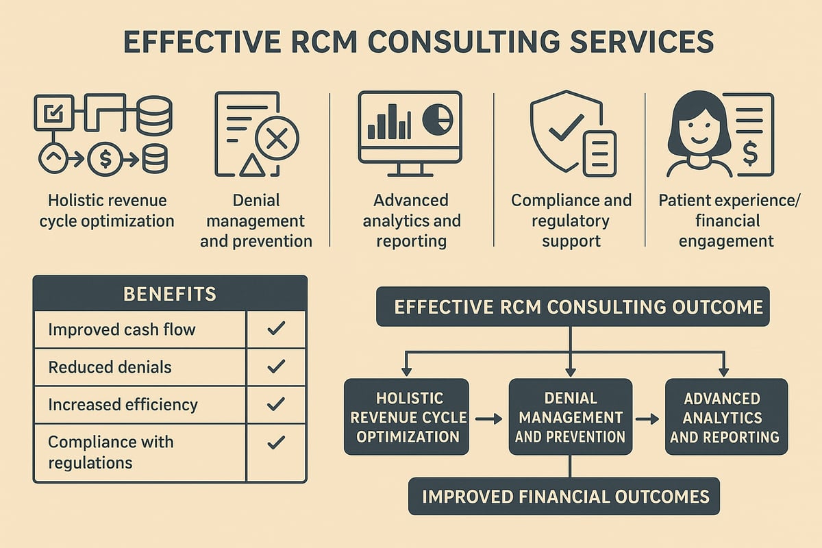 Core Features of Effective RCM Consulting Services
