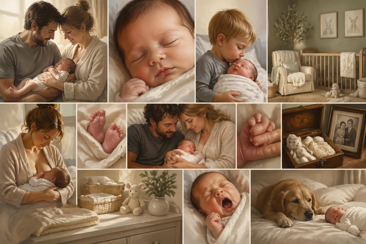 Important newborn details to capture