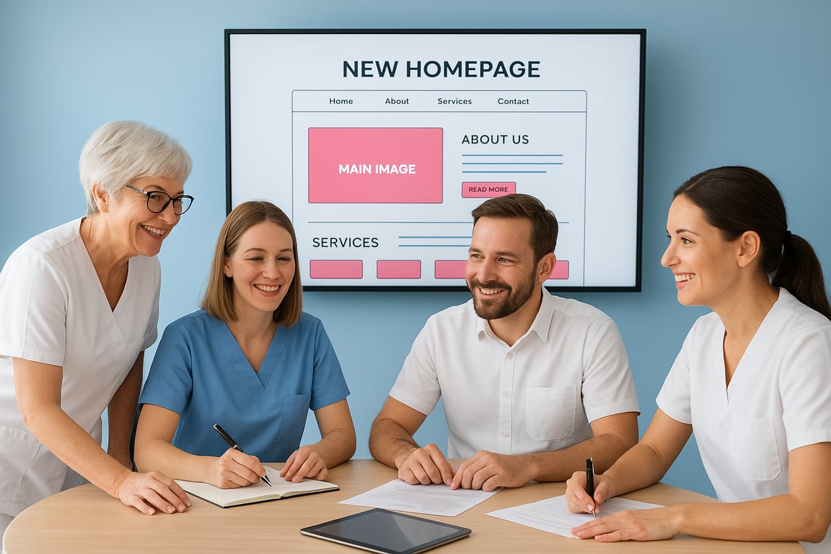 <span style="color:#3882DB">Schritt 1: Planung Und Zielsetzung Für Die Pflege-Homepage</span>