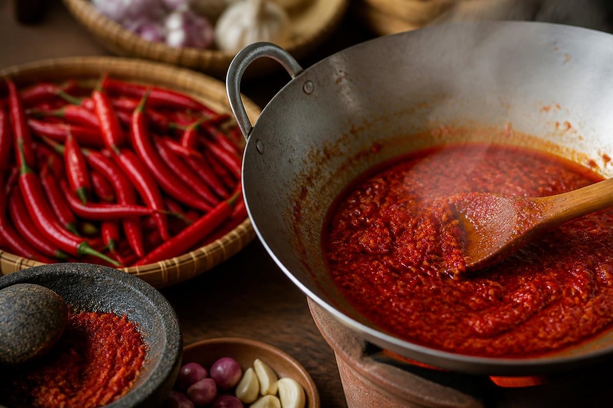 Karakteristik bumbu balado autentik