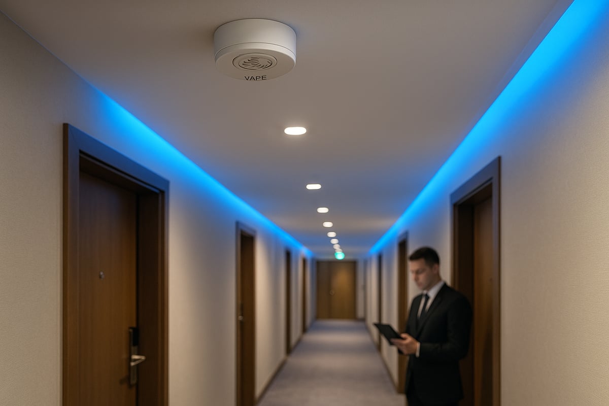 The Vaping Challenge in Hotels: Why Detection Is Critical