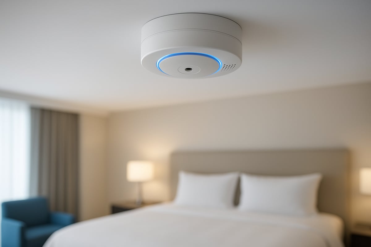 How Hotel Vape Detectors Work: Technology and Capabilities