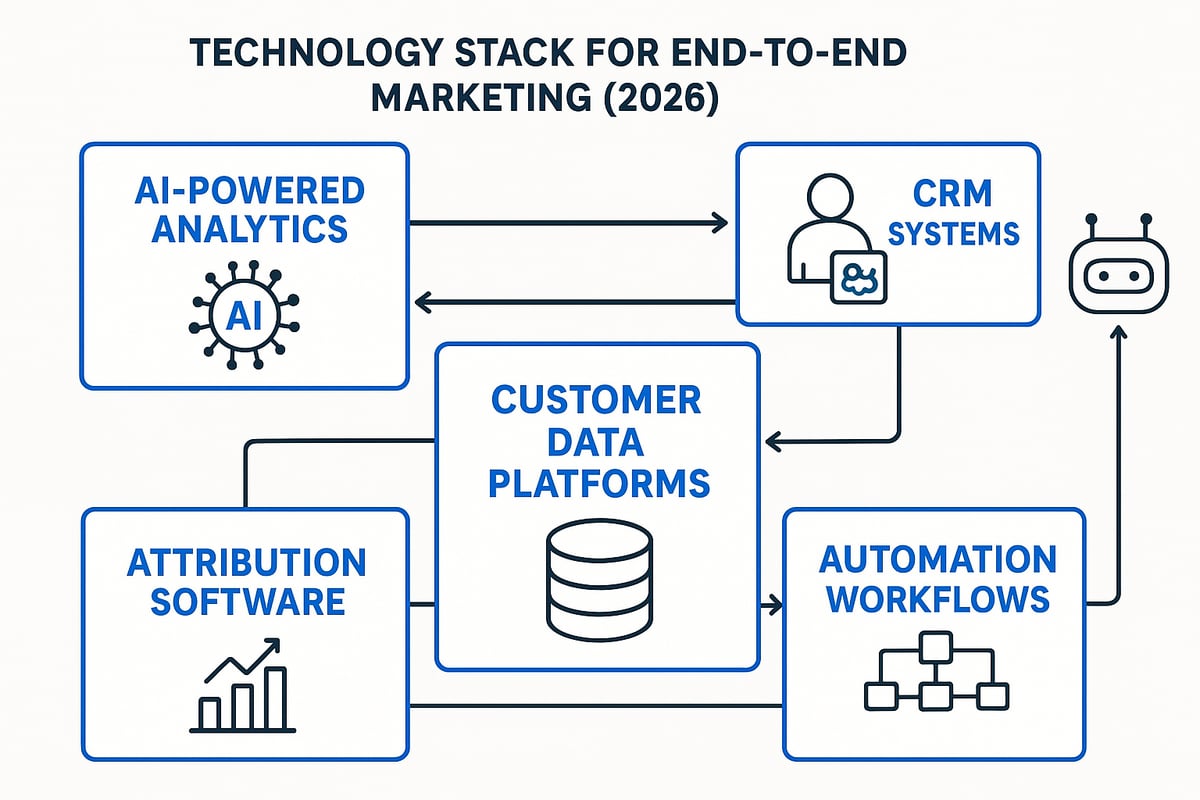 Leveraging Technology and Tools for End-to-End Marketing Success