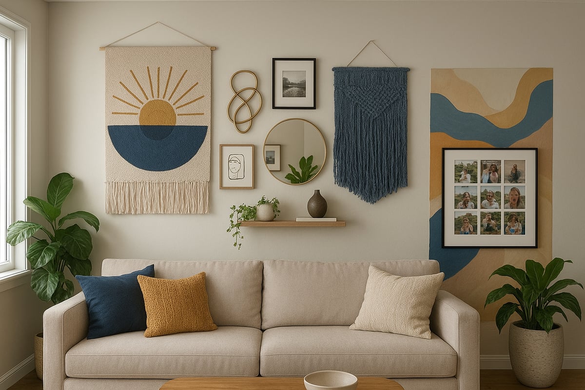 9 Stunning Wall Hangings for Living Room to Transform Your Space