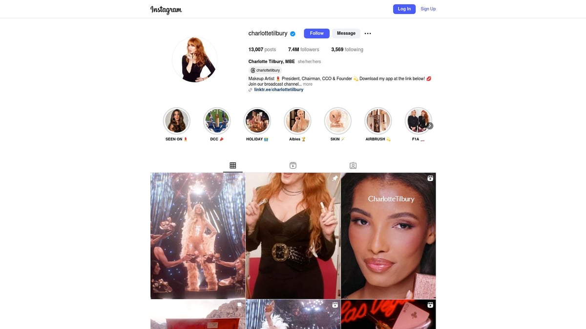 Top 10 Makeup Artists to Follow for Stunning Looks in 2025 - Charlotte Tilbury