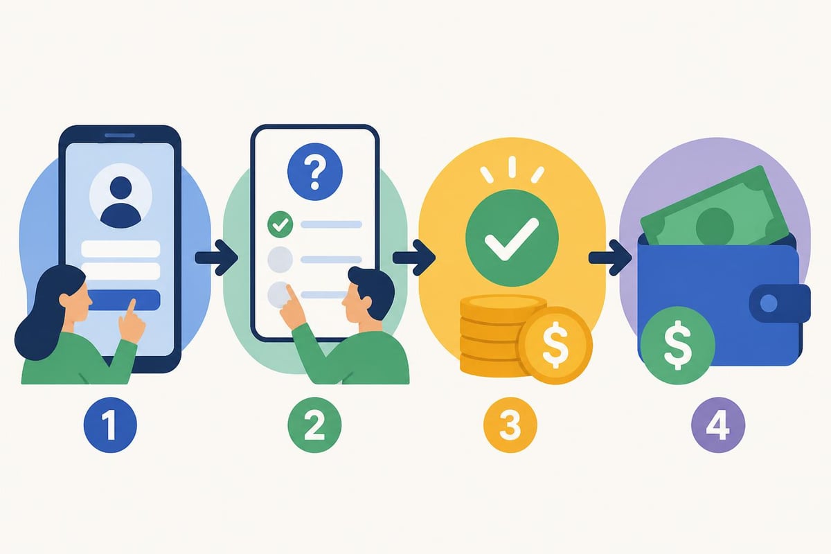 Survey apps workflow