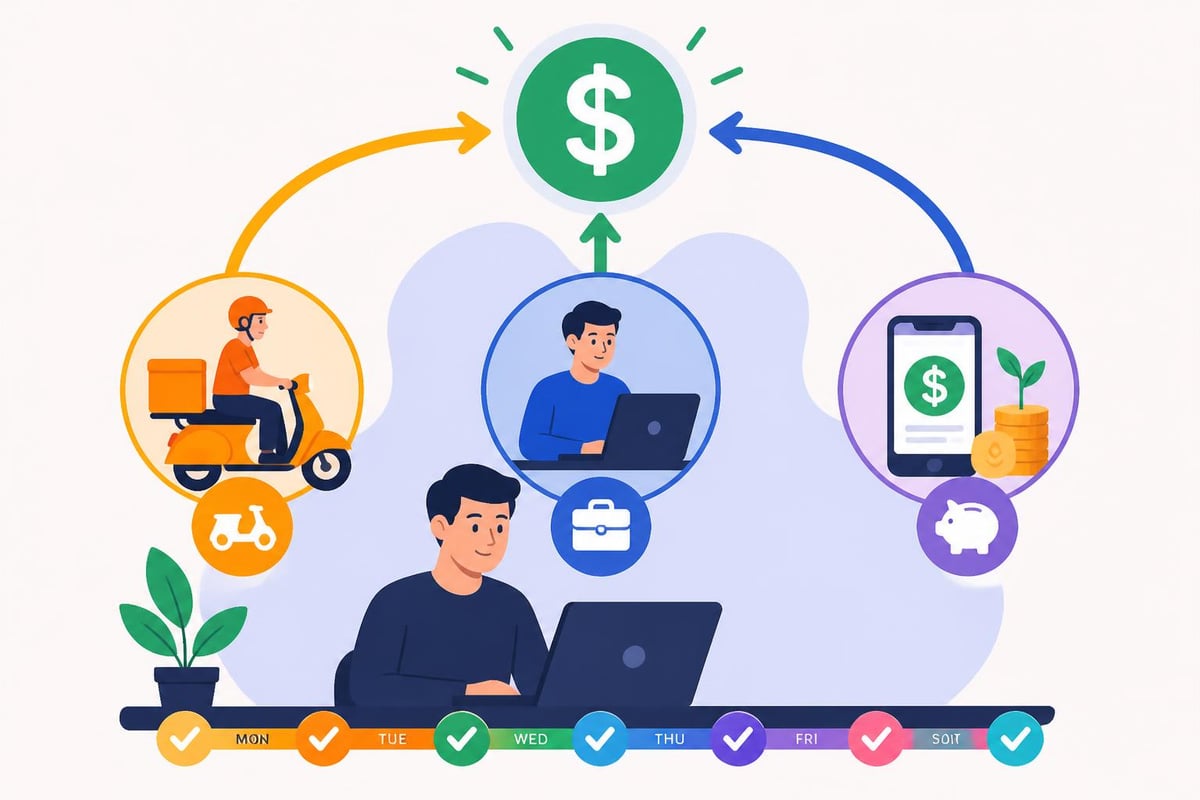 Gig economy earnings strategy