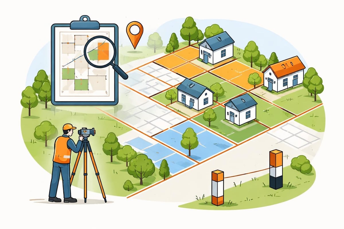 Kadastrale grensregistratie proces