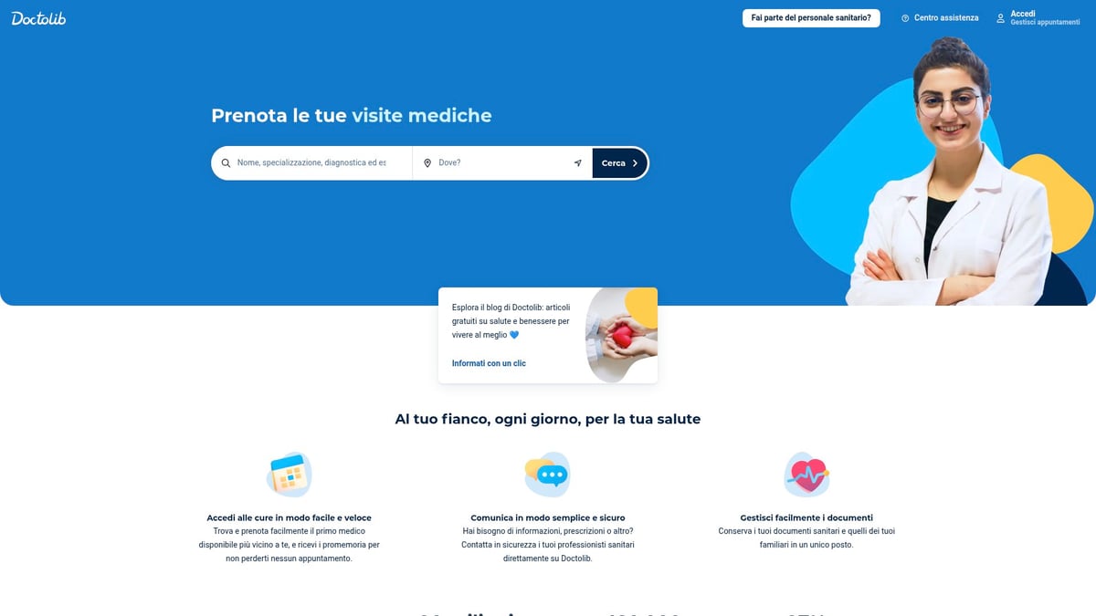7 Potenti App Per Gestione Prenotazioni Da Provare Nel 2026 - Doctolib