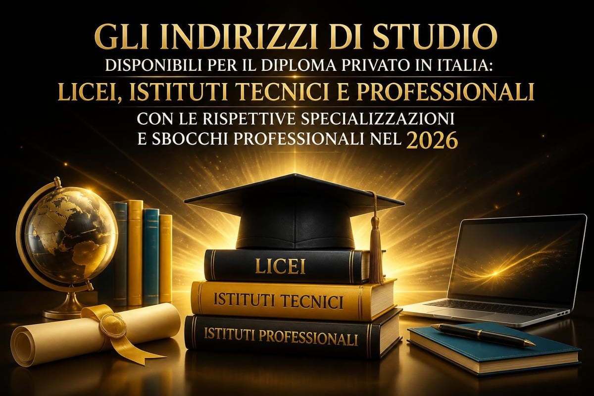 Panoramica indirizzi di studio