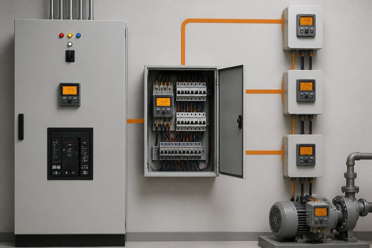 Energy meter deployment hierarchy