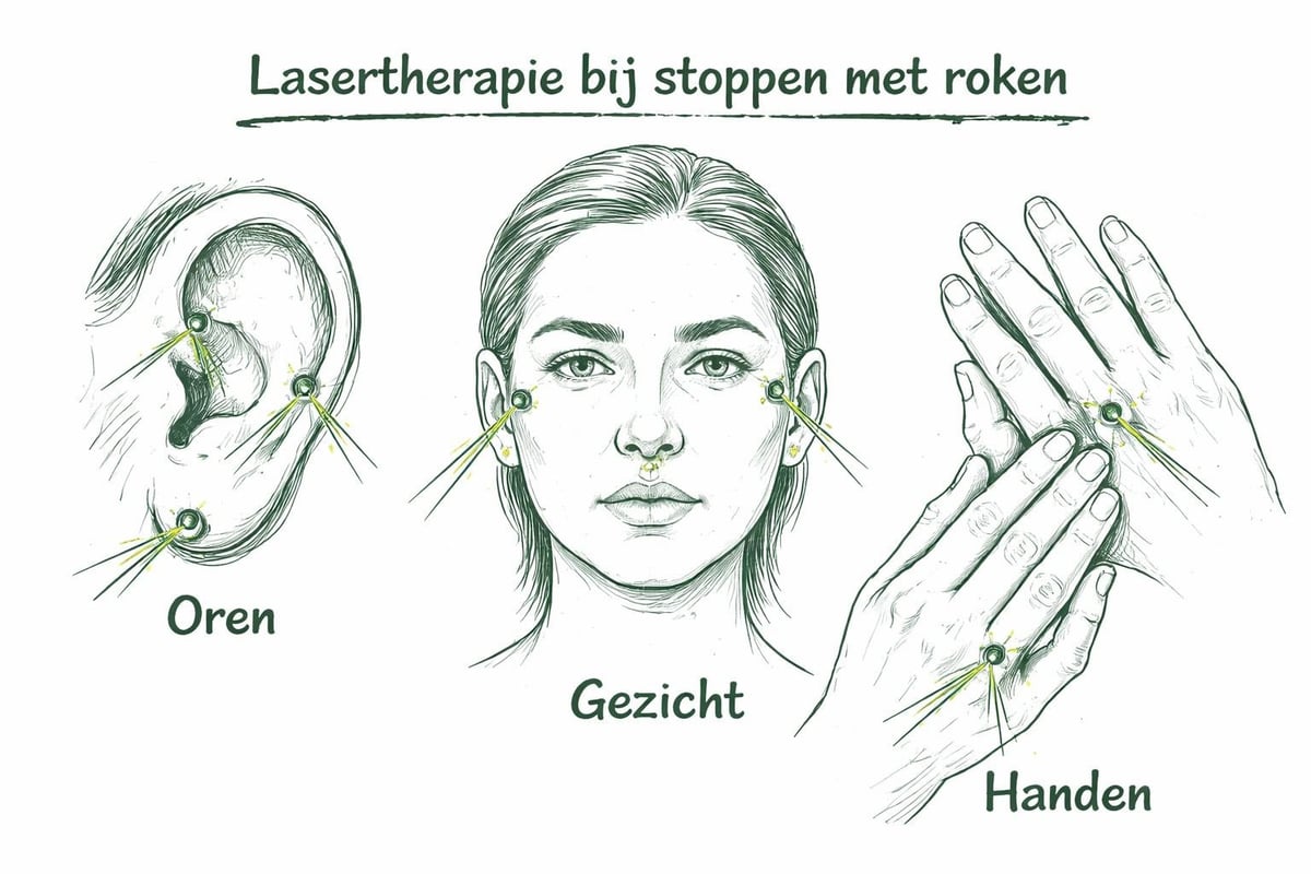 Lasertherapie acupunctuurpunten