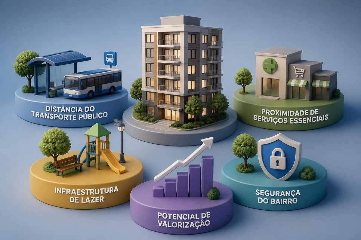 Avaliação localização apartamento