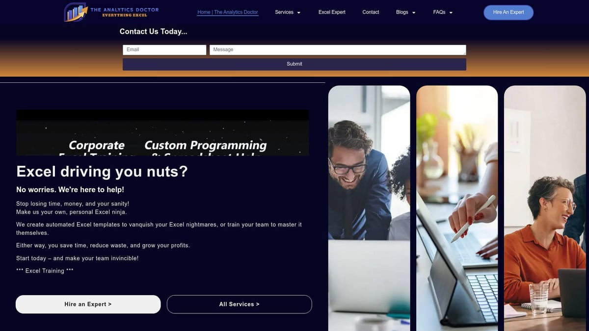 Workflows in Excel: The Essential Guide for 2025 - Expert Help: Streamlining Excel Workflows with The Analytics Doctor