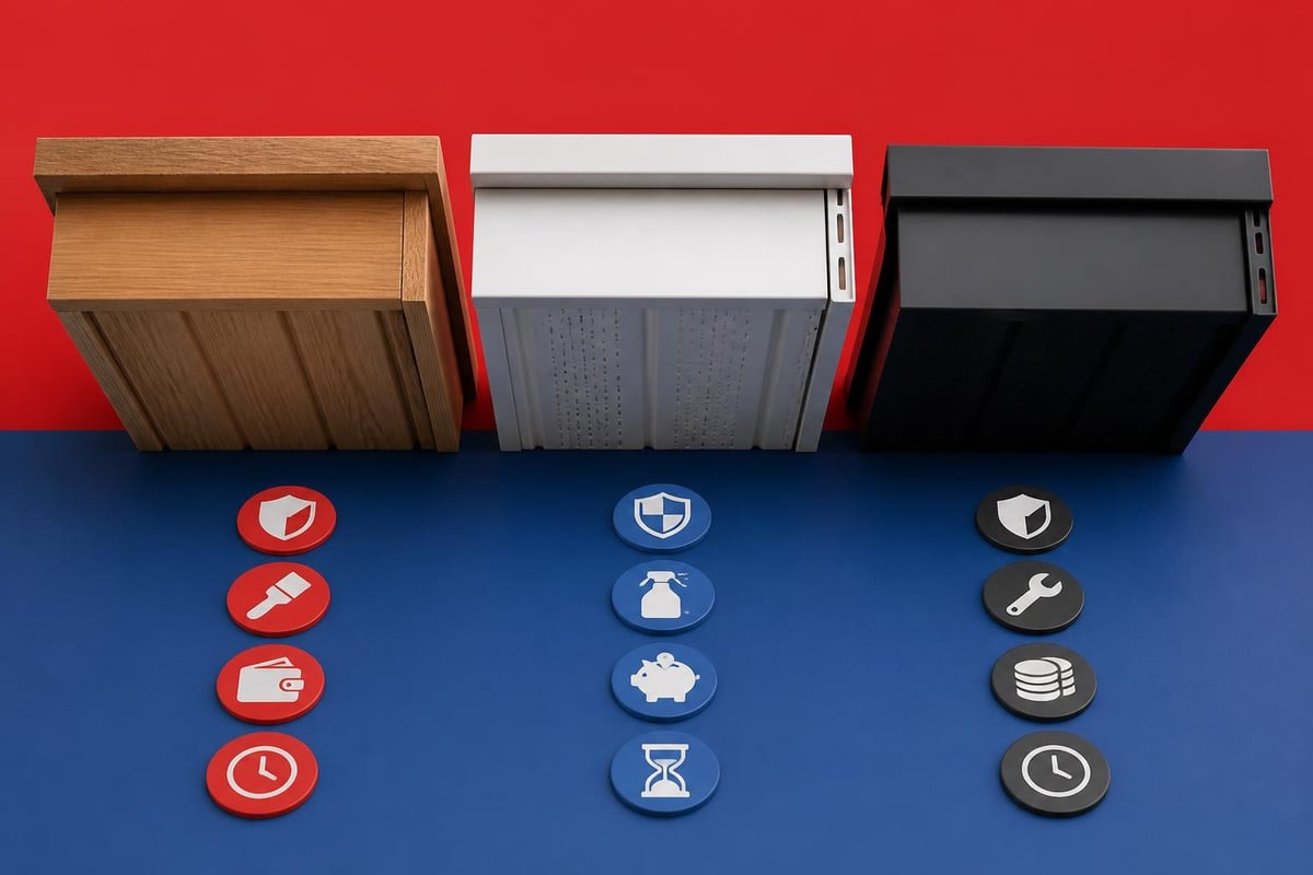 Fascia soffit material comparison